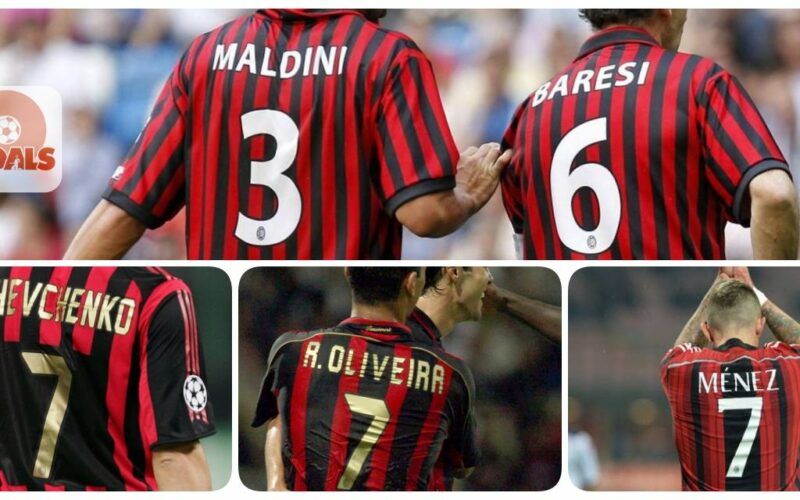 5 Pemilik Cerita Nomor Kostum Keramat di AC Milan